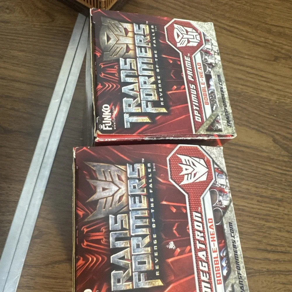 Transformers Wacky Wobbler Optimus Prime And Megatron 2009 Lot Of 2 New‎ In Box